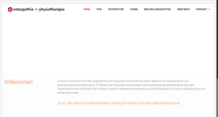 Desktop Screenshot of osteopathie-baitinger.de